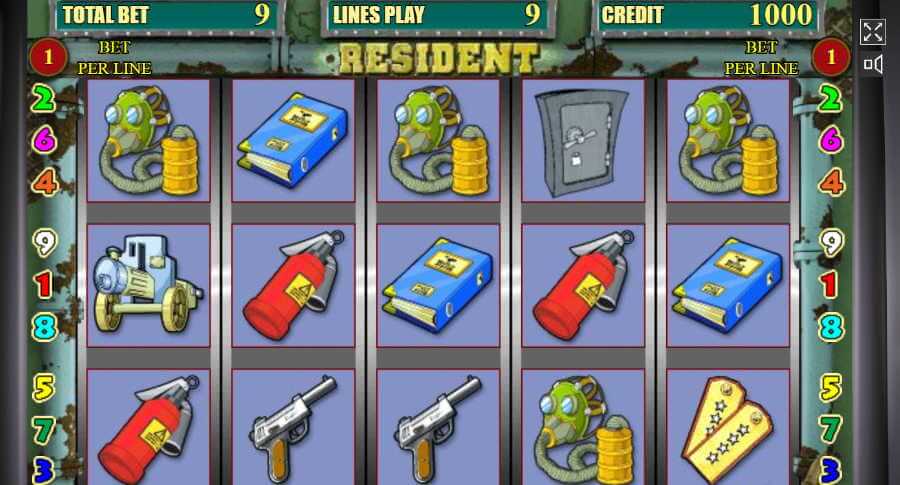 Игровые аппараты Резидент, Сейфы, играть на деньги
